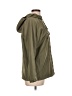 Dunnes 100% Polyester Solid Green Raincoat Size 10 - photo 4