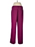 Talbots Color Block Purple Track Pants Size 8 - photo 2