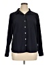 Tommy Hilfiger Black Long Sleeve Blouse Size XL - photo 1