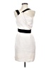 AZ3 inc. 100% Polyester Ivory Cocktail Dress Size 2 - photo 1