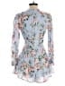 Zimmermann 100% Linen Floral Blue Romper Size 6 (1) - photo 2