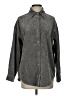 Altar'd State Chevron-herringbone Gray Long Sleeve Blouse Size XS - photo 1