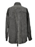 Altar'd State Chevron-herringbone Gray Long Sleeve Blouse Size XS - photo 2
