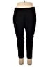 Jones & Co Solid Black Active Pants Size 2X - photo 1
