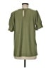 Reba Green Short Sleeve Blouse Size M - photo 2