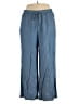 Nina Leonard Blue Casual Pants Size 1X - photo 1