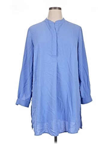 Anne Klein 3/4 Sleeve Button-Down Shirt (view 1)