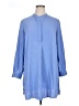 Anne Klein Blue 3/4 Sleeve Button-Down Shirt Size 1X - photo 1