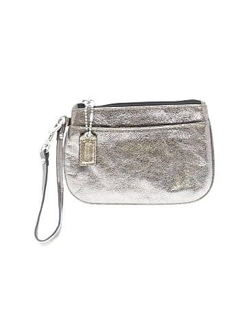 Coach Factory Leather Wristlet (view 1)