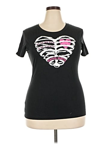 Beautiful Disaster Short Sleeve T-Shirt (view 1)