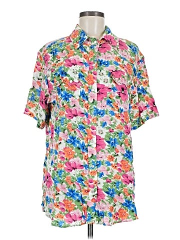 Sandrine Rose Short Sleeve Blouse (view 1)