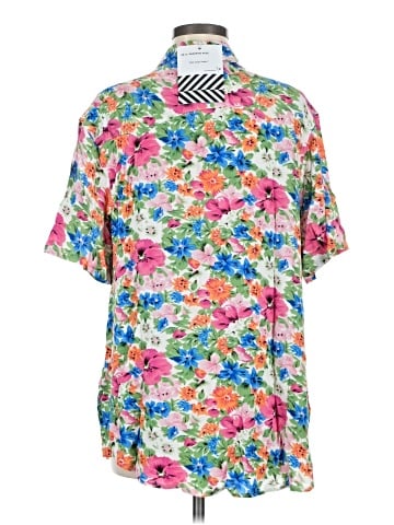 Sandrine Rose Short Sleeve Blouse (view 2)