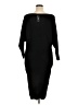 Express Solid Black Cocktail Dress Size XL - photo 2