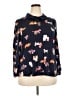 ModCloth Black Long Sleeve Blouse Size 2X - photo 1