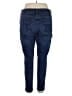 Seven7 Solid Blue Jeans Size 16 - photo 2
