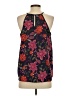 Papermoon 100% Polyester Black Tank Top Size S - photo 2