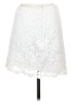Free People 100% Rayon White Formal Skirt Size 4 - photo 2