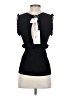 P.A.R.O.S.H. Black Sleeveless Top Size S - photo 2