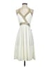 BCBG Paris Ivory Cocktail Dress Size 4 - photo 1
