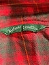 Woolrich 100% Cotton Plaid Red Long Sleeve Button-Down Shirt Size M - photo 7
