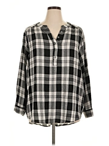 Jane and Delancey 3/4 Sleeve Blouse (view 1)