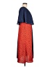 Derek Lam 100% Polyester Polka Dots Blue Casual Dress Size EU (IT) 46 / US 10 - photo 4