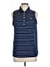 Nautica 100% Polyester Blue Sleeveless Polo Size L - photo 1