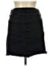 Just Black Solid Black Denim Skirt Size L - photo 2