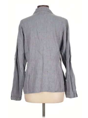Flax Long Sleeve Button-Down Shirt (view 2)