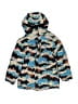 Columbia 100% Polyester Print Blue Black Jacket Size 8 - photo 1