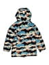 Columbia 100% Polyester Print Blue Black Jacket Size 8 - photo 2