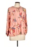 Old Navy 100% Rayon Pink Long Sleeve Blouse Size L - photo 1