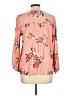 Old Navy 100% Rayon Pink Long Sleeve Blouse Size L - photo 2