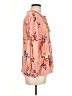 Old Navy 100% Rayon Pink Long Sleeve Blouse Size L - photo 4