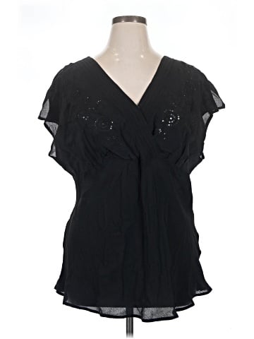 Faded Glory Short Sleeve Blouse (view 1)