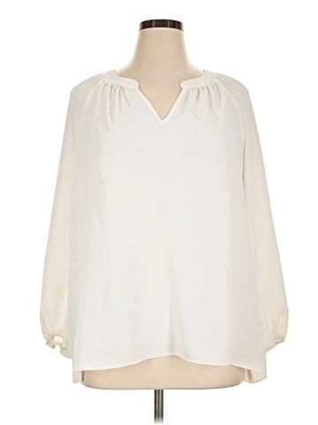 Kasper 3/4 Sleeve Blouse (view 1)