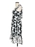 Ann Taylor LOFT 100% Polyester Paisley Black Cocktail Dress Size 2 - photo 5