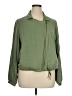 Kaari Blue 100% Lyocell Green Jacket Size XL - photo 1