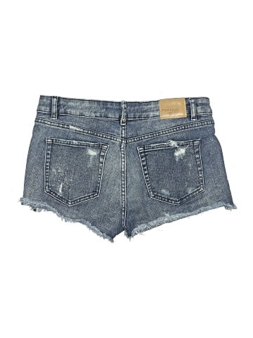 Zara TRF Denim Shorts (view 2)