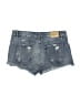 Zara TRF Blue Denim Shorts Size 6 - photo 2
