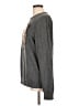 GOODTHREADS 100% Cotton Graphic Gray Pullover Sweater Size L - photo 5