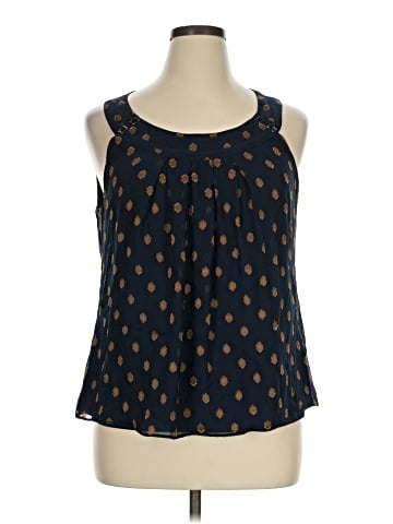 Roz & Ali Sleeveless Blouse (view 1)