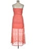 Just Be... 100% Polyester Orange Casual Dress Size XL - photo 2