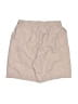 Uniqlo Solid Tan Khaki Shorts Size 130 cm / US 8 - photo 2