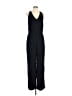 Banana Republic 100% Polyester Solid Black Jumpsuit Size 10 (tall) - photo 1