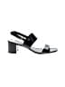 Tory Burch 100% Leather Black Sandals Size 8 - photo 1