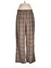 Old Navy Plaid Brown Casual Pants Size L - photo 1