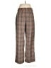 Old Navy Plaid Brown Casual Pants Size L - photo 2