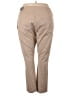 Soft Surroundings Solid Tan Casual Pants Size 2X - photo 2