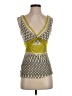 BCBGMAXAZRIA Green Sleeveless Top Size XXS - photo 1